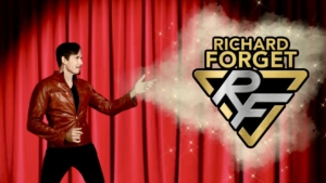 Richard Forget performing magic